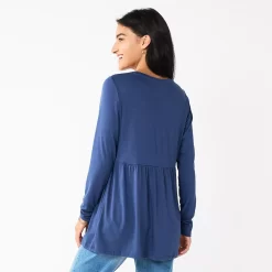 Maternity Sonoma Goods For Life® Long Sleeve Empire Waist Top 3 Maternity Sonoma Goods For Life® Long Sleeve Empire Waist Top -Sonoma Goods For Life Shop 5635424 ALT