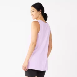 Women's Sonoma Goods For Life® Relaxed V-Neck Tank 3 Women's Sonoma Goods For Life® Relaxed V-Neck Tank -Sonoma Goods For Life Shop 5670067 ALT