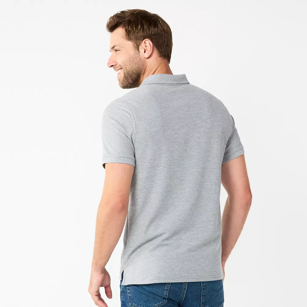 Men's Sonoma Goods For Life® Pique Polo Men's Sonoma Goods For Life® Pique Polo -Sonoma Goods For Life Shop 5674146 ALT