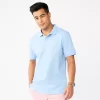 Men's Sonoma Goods For Life® Pique Polo -Sonoma Goods For Life Shop 5674146 Scott Blue