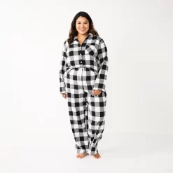 Plus Size Sonoma Goods For Life® Flannel Pajama Shirt & Pajama Pants Sleep Set -Sonoma Goods For Life Shop 5677717 ALT2
