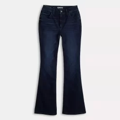 Women's Sonoma Goods For Life® High-Waisted Flare-Leg Jeans -Sonoma Goods For Life Shop 5678585 ALT5