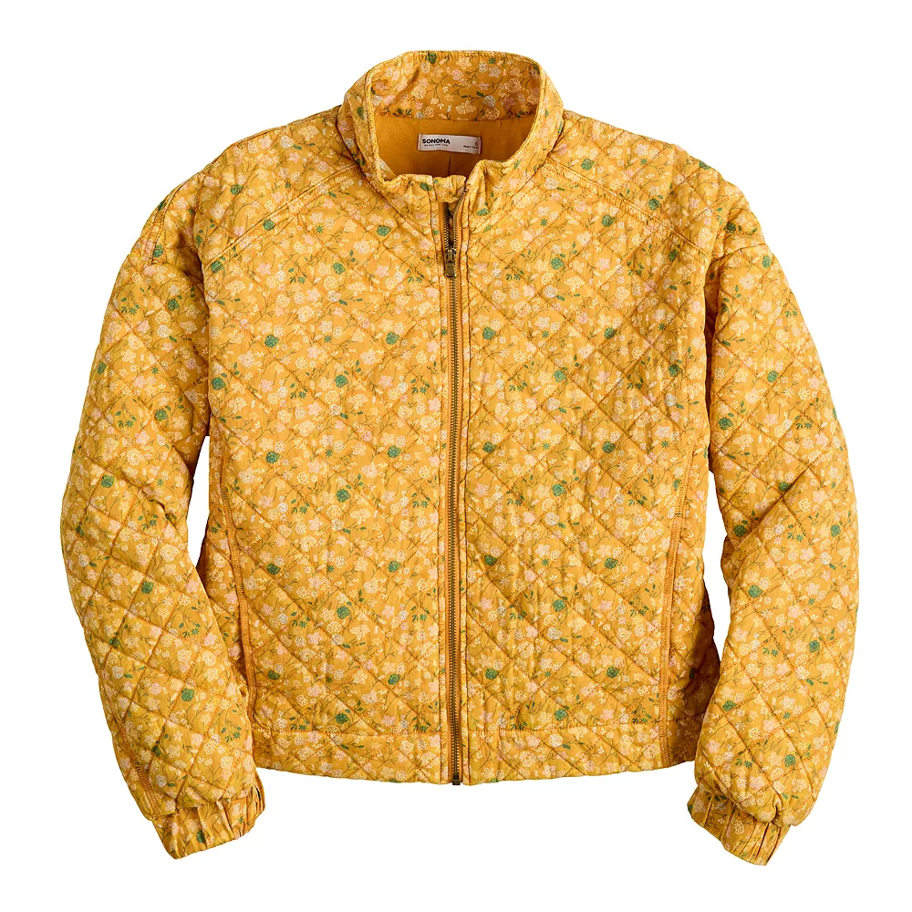 Women's Sonoma Goods For Life® Quilted Print Jacket Women's Sonoma Goods For Life® Quilted Print Jacket -Sonoma Goods For Life Shop 5697247 ALT5