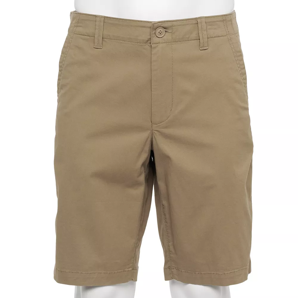 Men's Sonoma Goods For Life® 11.5" Everyday Flat-Front Shorts Men's Sonoma Goods For Life® 11.5" Everyday Flat-Front Shorts -Sonoma Goods For Life Shop 5703013 Khaki