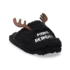 Sonoma Goods For Life Woman's Jammies For Your Families® Reindeer Slippers -Sonoma Goods For Life Shop 5743900 Black