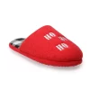 Sonoma Goods For Life Men's Jammies For Your Families® Ho! Ho! Ho! Slippers -Sonoma Goods For Life Shop 5743968
