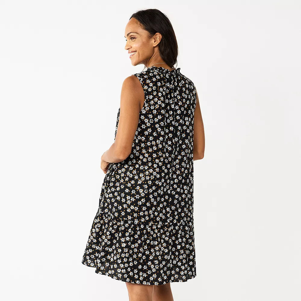 Women's Sonoma Goods For Life® Tiered Sleeveless Dress Women's Sonoma Goods For Life® Tiered Sleeveless Dress -Sonoma Goods For Life Shop 5748599 ALT