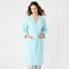 Women's Sonoma Goods For Life® Cloud Knit 3/4 Sleeve Robe -Sonoma Goods For Life Shop 5780935 Aqua