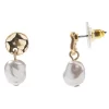Sonoma Goods For Life® Hammered Post Top With Pearl Drop Earrings 2 Sonoma Goods For Life® Hammered Post Top With Pearl Drop Earrings -Sonoma Goods For Life Shop 5783328
