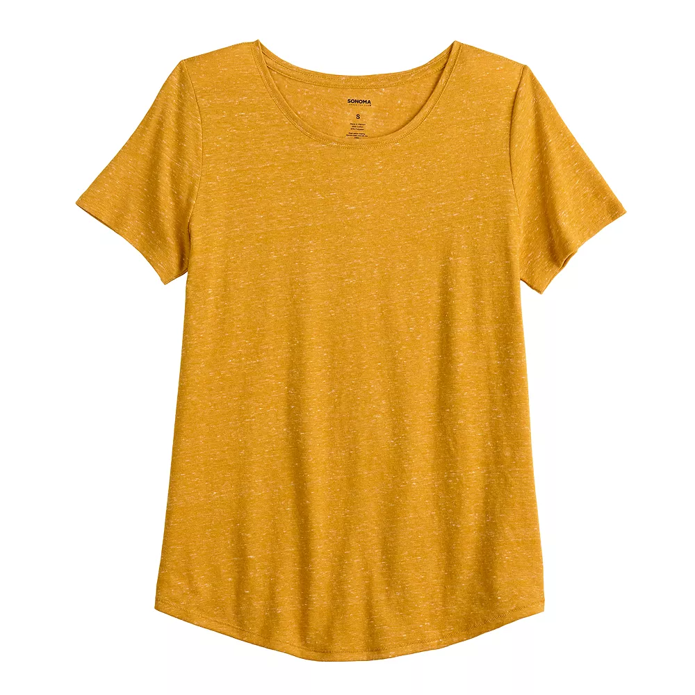 Women's Sonoma Goods For Life® Short Sleeve Curved Hem Crewneck Tee Women's Sonoma Goods For Life® Short Sleeve Curved Hem Crewneck Tee -Sonoma Goods For Life Shop 5815853 ALT5
