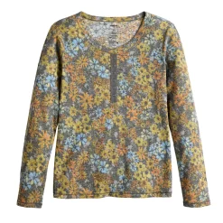 Women's Sonoma Goods For Life® Essential Henley Top -Sonoma Goods For Life Shop 5816147 ALT5