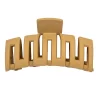 Sonoma Goods For Life® Tan Rubberized Geometric Cutout Claw Clip -Sonoma Goods For Life Shop 5819339