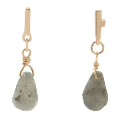 Sonoma Goods For Life® Grey Semi Drop Earrings