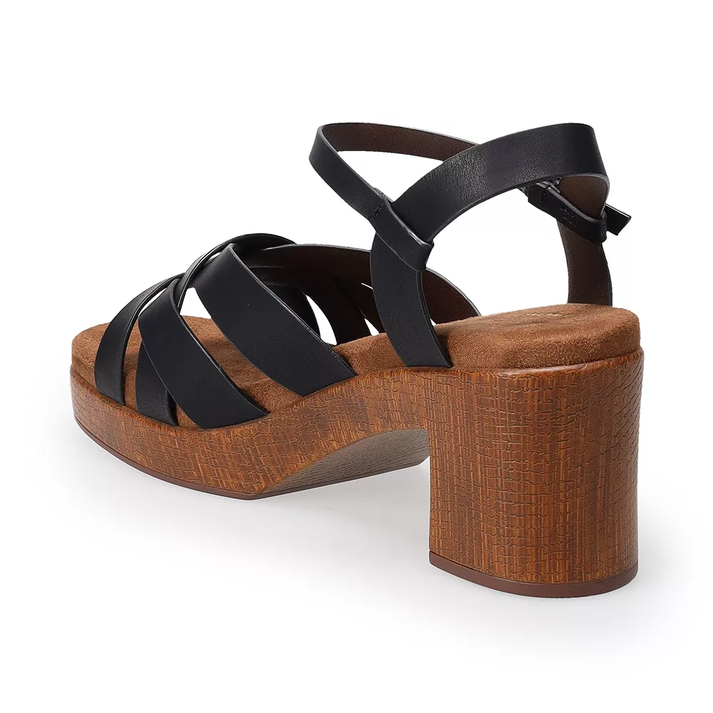 Sonoma Goods For Life® Irenne Women's Faux Wood Platform Sandals Sonoma Goods For Life® Irenne Women's Faux Wood Platform Sandals -Sonoma Goods For Life Shop 5879114 ALT2