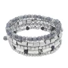 Sonoma Goods For Life® Silver Tone Blue And Metal Bead Coil Bracelet -Sonoma Goods For Life Shop 5912955