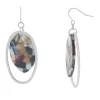 Sonoma Goods For Life® Silver Tone Oval Blue Acetate Duo Shape Drop Earrings 1 Sonoma Goods For Life® Silver Tone Oval Blue Acetate Duo Shape Drop Earrings -Sonoma Goods For Life Shop 5912968