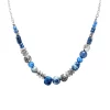 Sonoma Goods For Life® Silver Tone Chain And Blue Beaded Frontal Necklace -Sonoma Goods For Life Shop 5912981