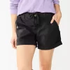 Women's Sonoma Goods For Life® 5" Utility Shorts -Sonoma Goods For Life Shop 5927776 Black