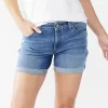 Women's Sonoma Goods For Life® High Rise 5" Denim Shorts -Sonoma Goods For Life Shop 5932297 Broadway