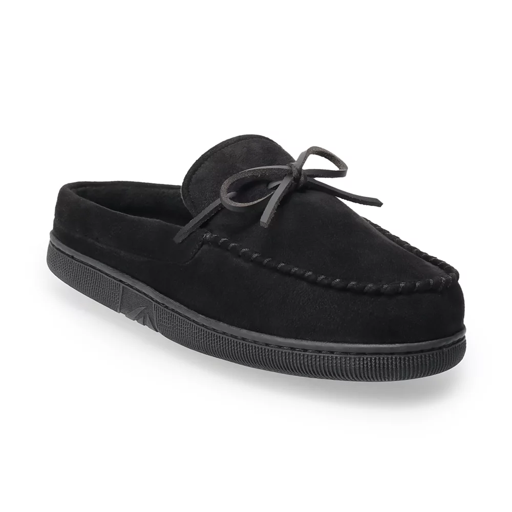 Men's Sonoma Goods For Life® Memory Foam Moccasin Slippers Men's Sonoma Goods For Life® Memory Foam Moccasin Slippers -Sonoma Goods For Life Shop 5933717 Black