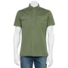 Men's Sonoma Goods For Life® Ripstop Button-Down Shirt -Sonoma Goods For Life Shop 5941152 Light Green