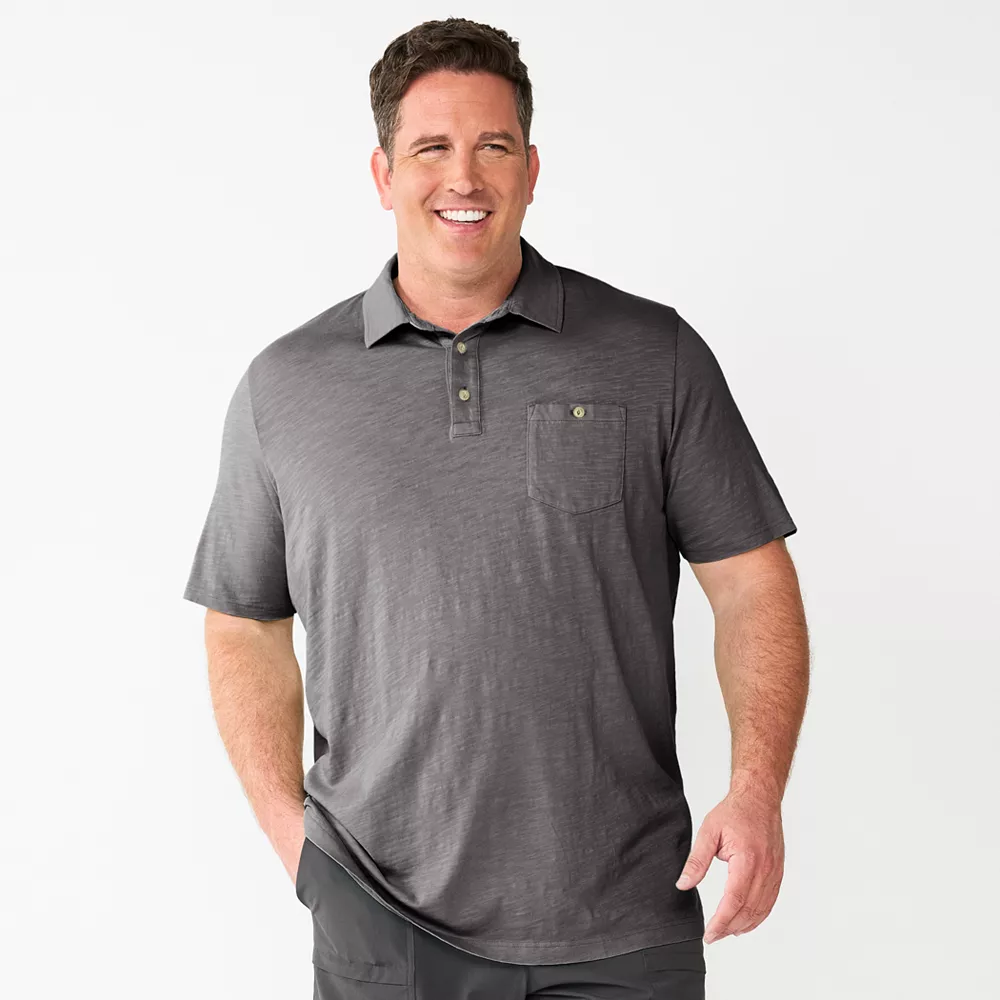 Big & Tall Sonoma Goods For Life® Polo Big & Tall Sonoma Goods For Life® Polo -Sonoma Goods For Life Shop 5973521 Carbon Copy