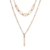 Sonoma Goods For Life® Gold Tone Layered Chain & Bar Pendant Necklace 2 Sonoma Goods For Life® Gold Tone Layered Chain & Bar Pendant Necklace -Sonoma Goods For Life Shop 6067161