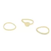 Sonoma Goods For Life® Gold Tone Medallion & Simulated Pearl 3-piece Ring Set 2 Sonoma Goods For Life® Gold Tone Medallion & Simulated Pearl 3-piece Ring Set -Sonoma Goods For Life Shop 6067930