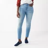 Women's Sonoma Goods For Life® Curvy High-Waisted Skinny Jeans -Sonoma Goods For Life Shop 6120421 Mariano