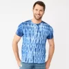 Men's Sonoma Goods For Life® Tie-Dyed Crewneck Tee -Sonoma Goods For Life Shop 6229331 Blue Tie Dye