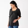 Maternity Sonoma Goods For Life® Relaxed Back-Tie Top 2 Maternity Sonoma Goods For Life® Relaxed Back-Tie Top -Sonoma Goods For Life Shop 6264419