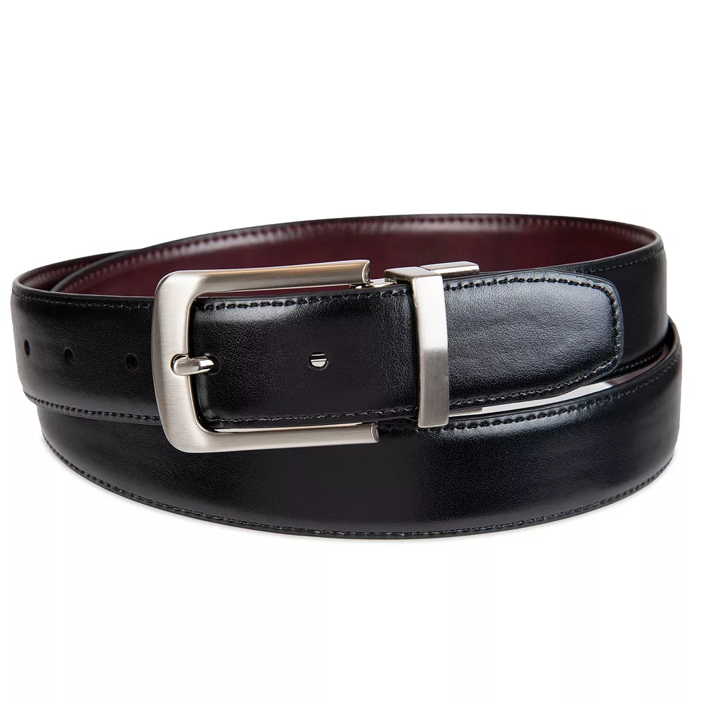 Men's Sonoma Goods For Life® Soft Touch Reversible Belt Men's Sonoma Goods For Life® Soft Touch Reversible Belt -Sonoma Goods For Life Shop 807430 Burgundy Black Rev